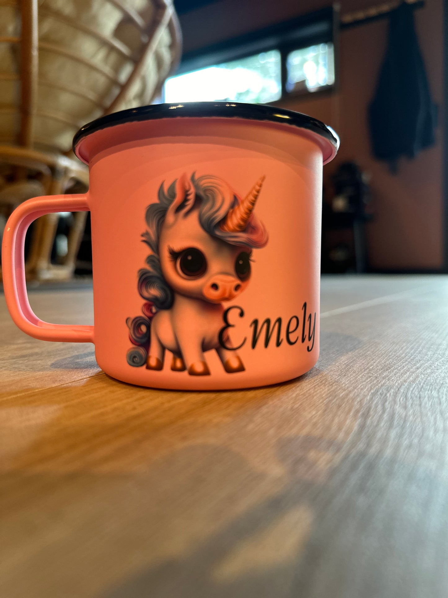 Emaljekopp med eget motiv