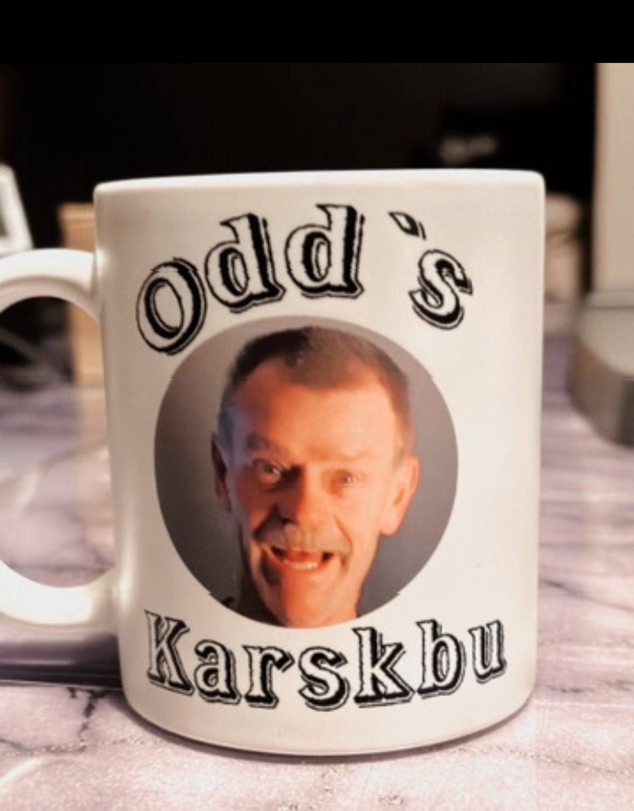 Krus med eget trykk