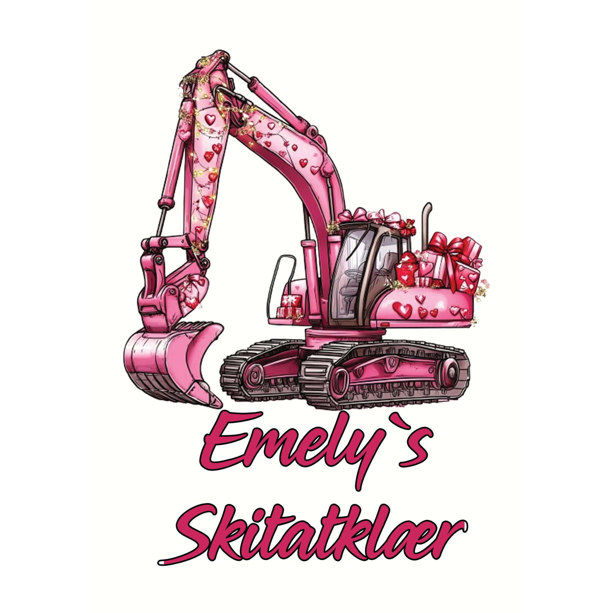 Personlig skiftetøybag- med navn og motiv