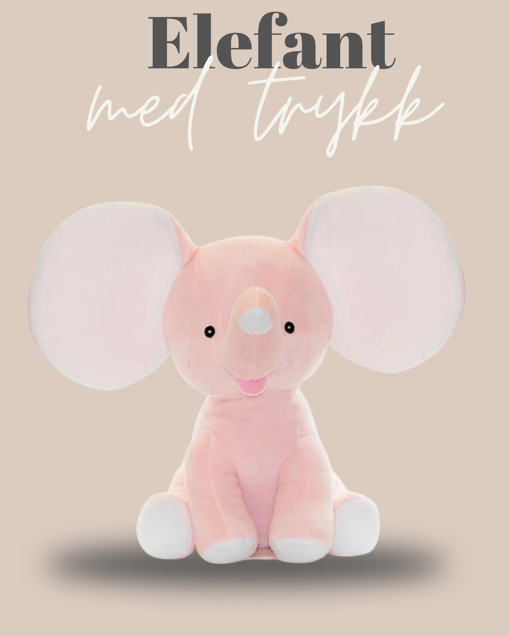 Elefant med trykk