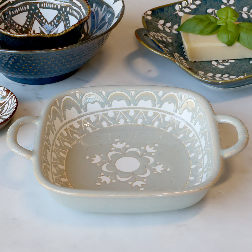 Arés ramekin med håndtak – fransk grå