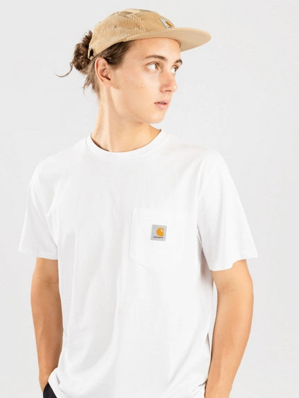 K87 - Carhartt Work pocket Tee white/hvit