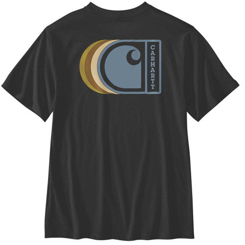 Carhartt 107048 Core Graphic Logo T-Shirt Black