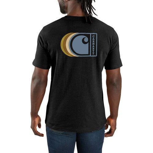 Carhartt 107048 Core Graphic Logo T-Shirt Black