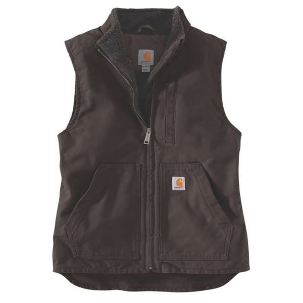 Carhartt Sherpa lined mock neck vest- dame