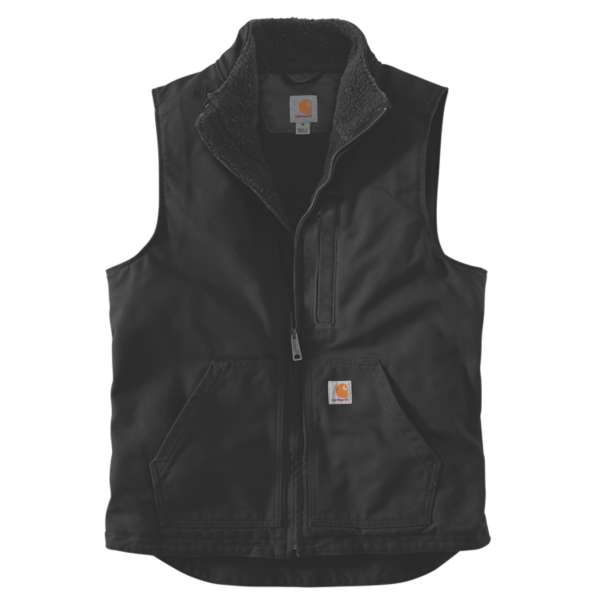 Carhartt Washed duck lined mock neck vest
