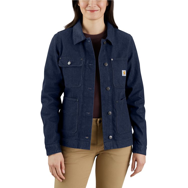 Carhartt 105449. Relaxed fit denim jacket