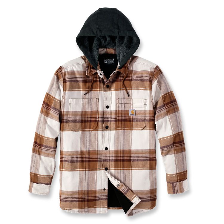 Carhartt Flannel sherpa-lined shirt jakke