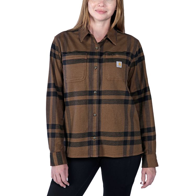 Carhartt 105989. Midweight flannel l/s plaid shirt