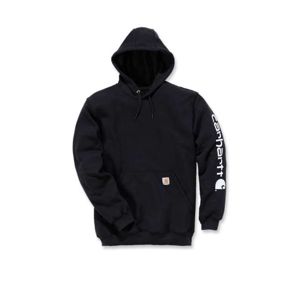 Carhartt K288. Sleeve logo hooded sweatshirt