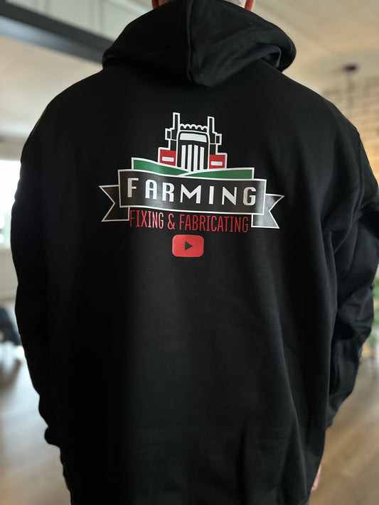 Farming, Fixing & Fabricating Hoodie Black