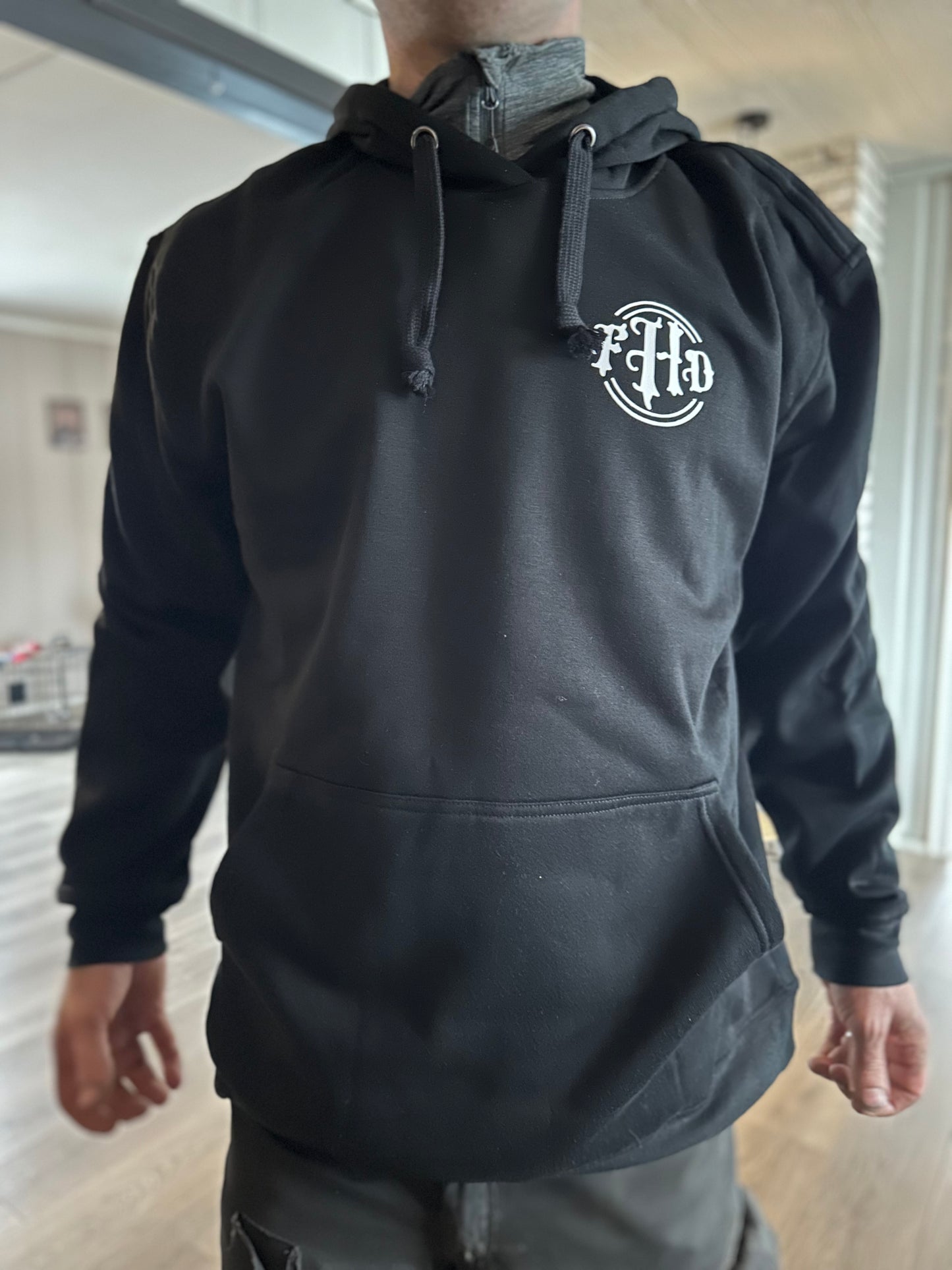 Farming, Fixing & Fabricating Hoodie Black