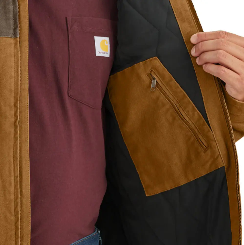 Montana Duck Insulated Jacket CARHARTT BROWN/COFFEE