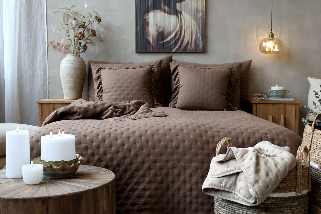 Aix Soft Quilt – Valnøtt