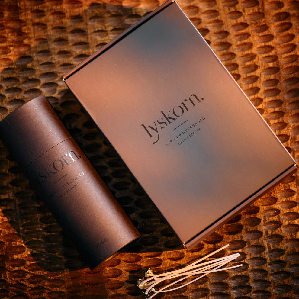 Lyskorn Bundle (1 gaveeske + 3 rør)