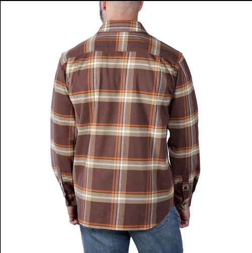 105945. Flannel l/s plaid shirt Carhartt