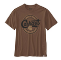 Carhartt Script Graphic T-skjorte, Red Duck Heather