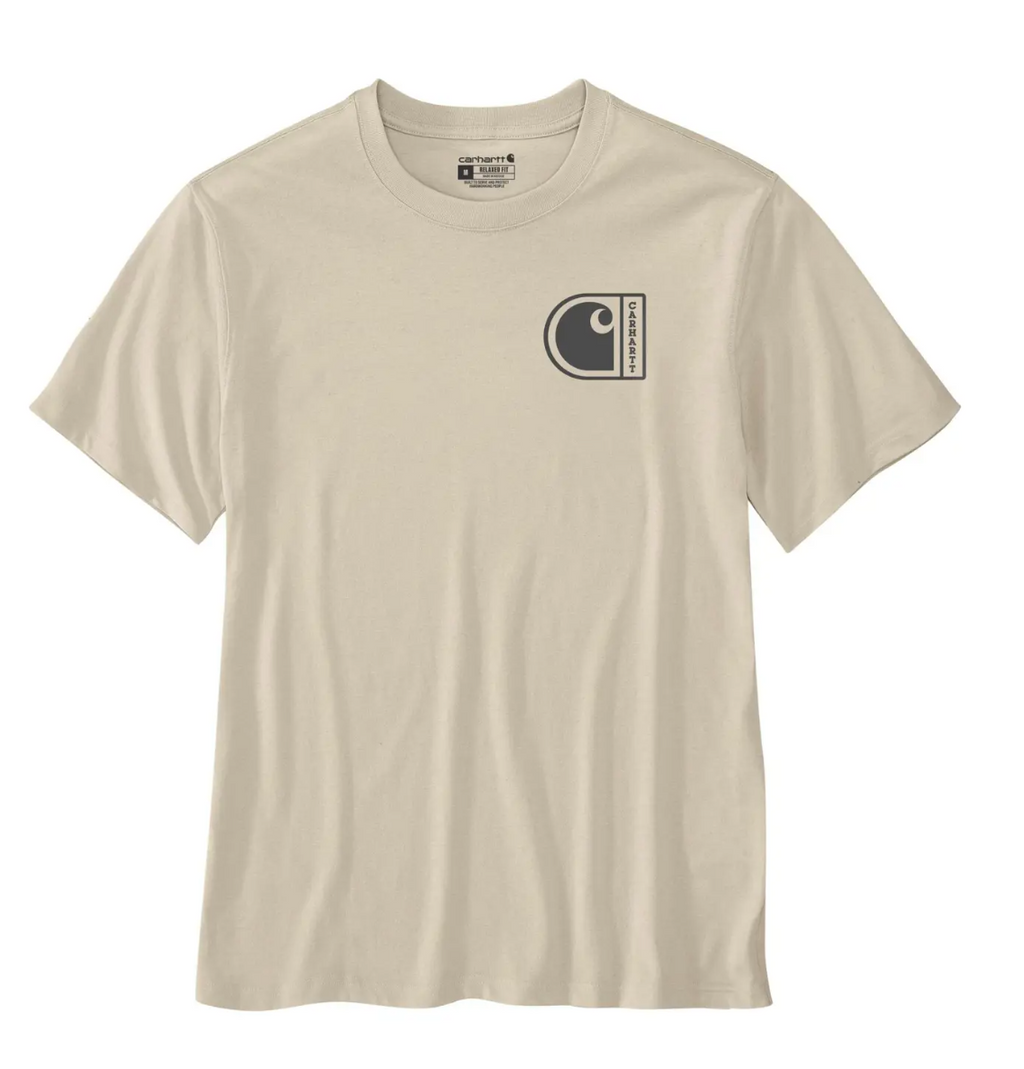 Carhartt Graphic T-skjorte, Oat Milk
