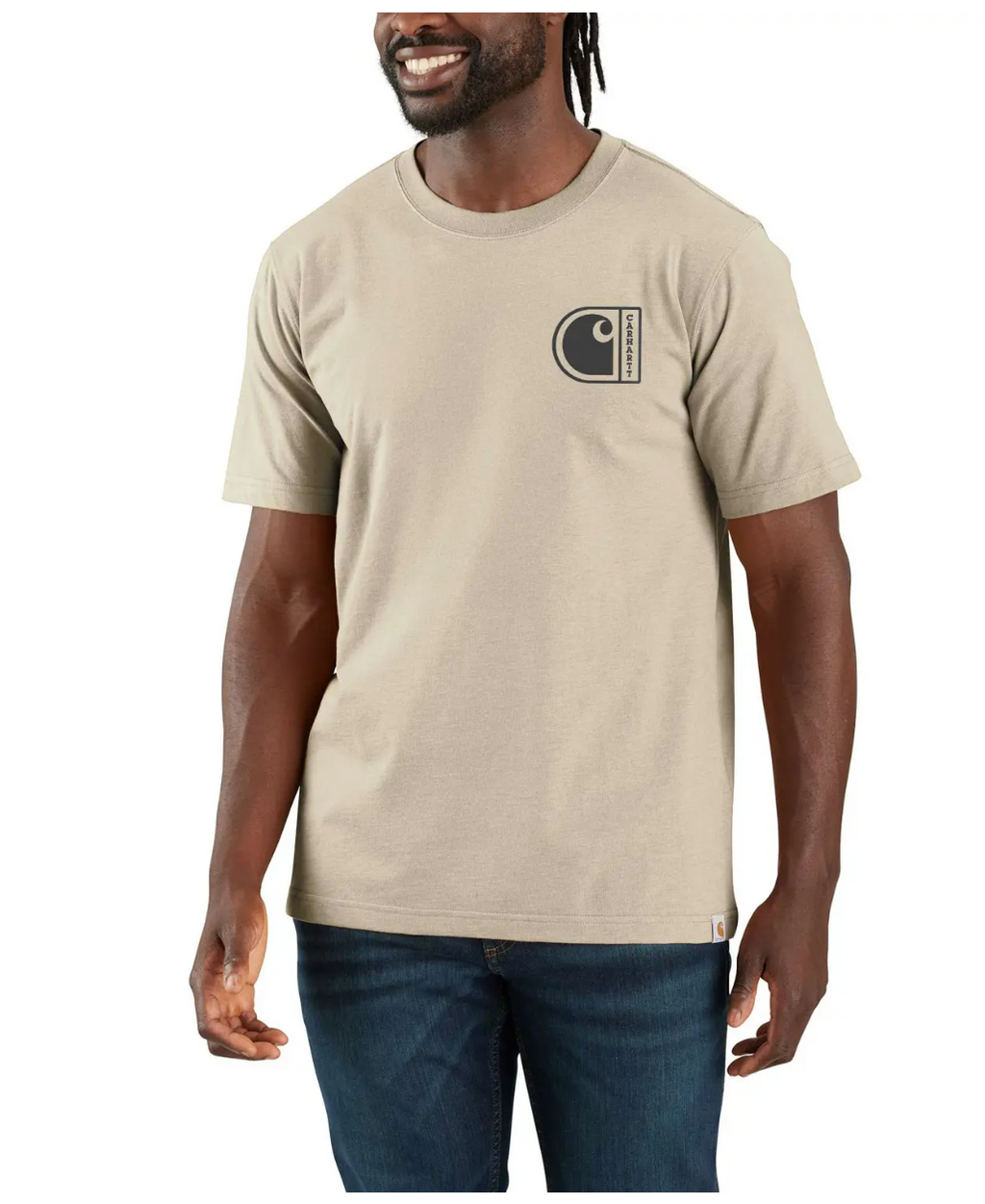 Carhartt Graphic T-skjorte, Oat Milk