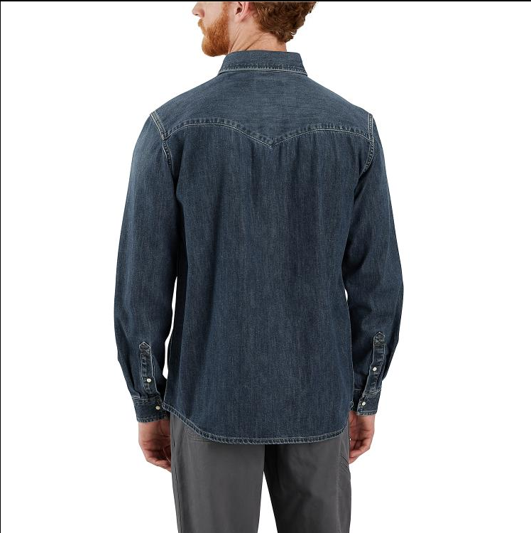 Carhartt M's Denim L/S Snap Front Shirt