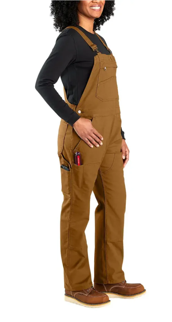 Carhartt Ashland Bib Overall Women Carhartt Brown