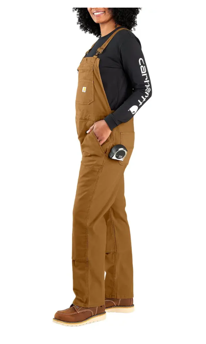 Carhartt Ashland Bib Overall Women Carhartt Brown