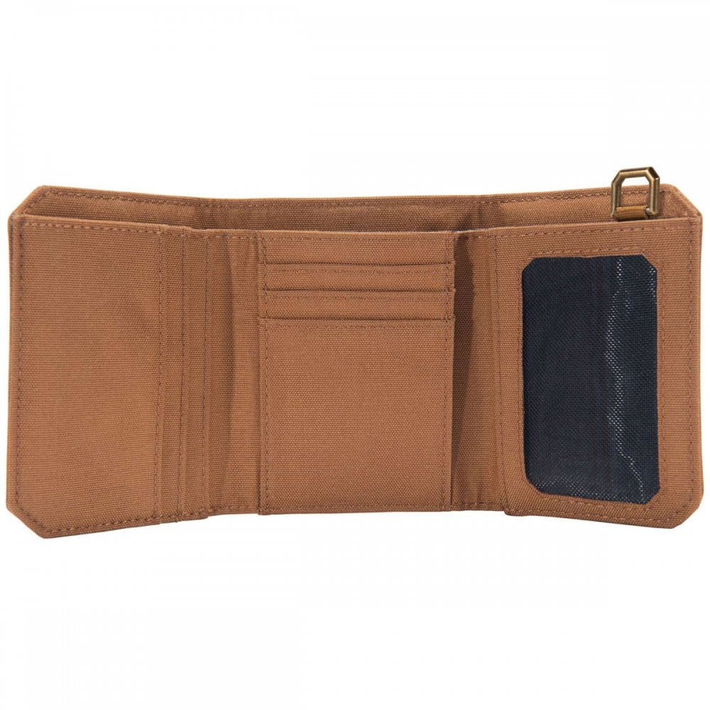 Carhartt Nylon Duck Trifold Wallet Carhartt® Brown / Brown