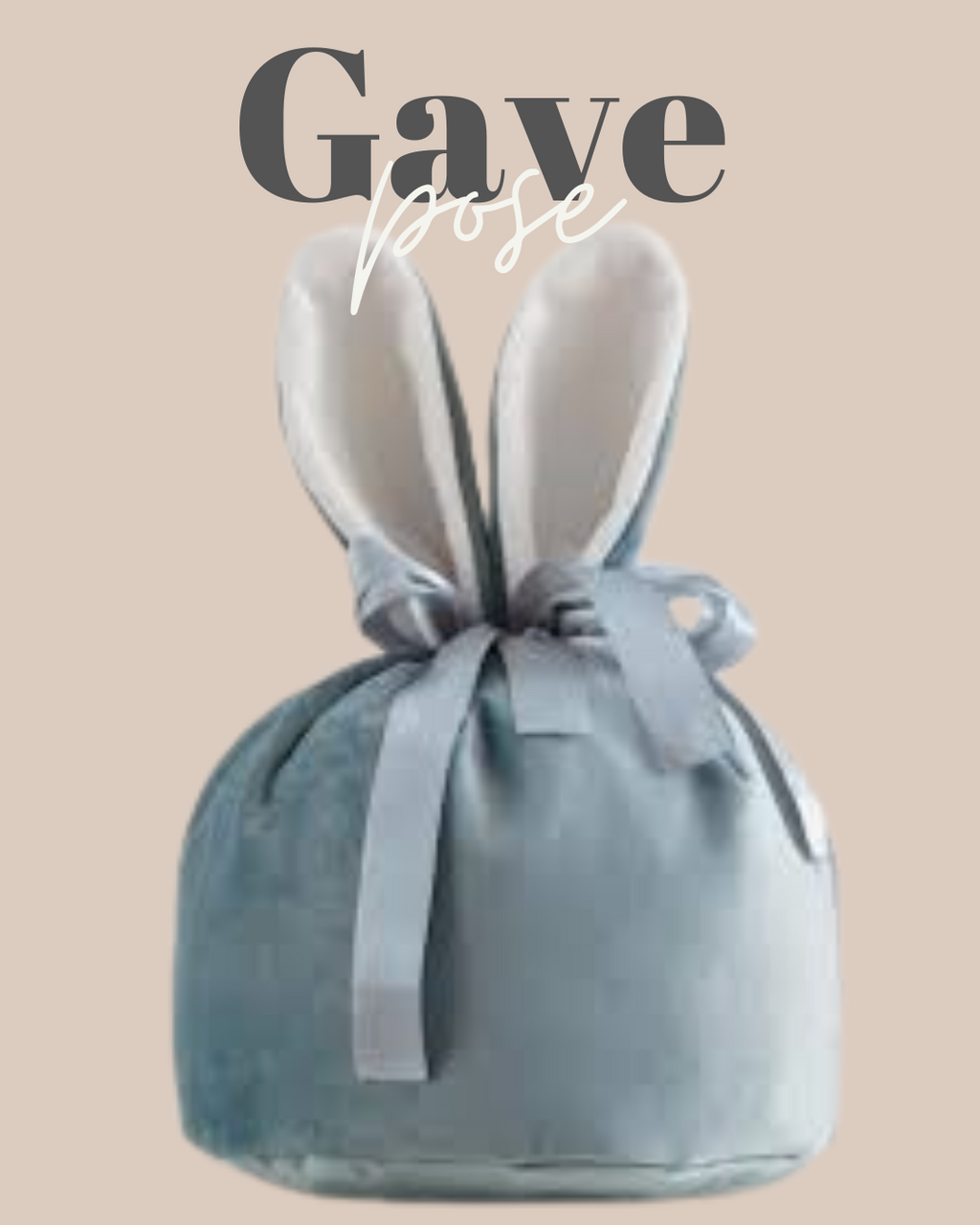 Gavepose til påske, påskegodt. påskeegg