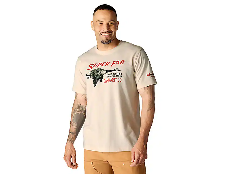 Relaxed Fit Lightweight Short-Sleeve Fab Graphic T-Shirt